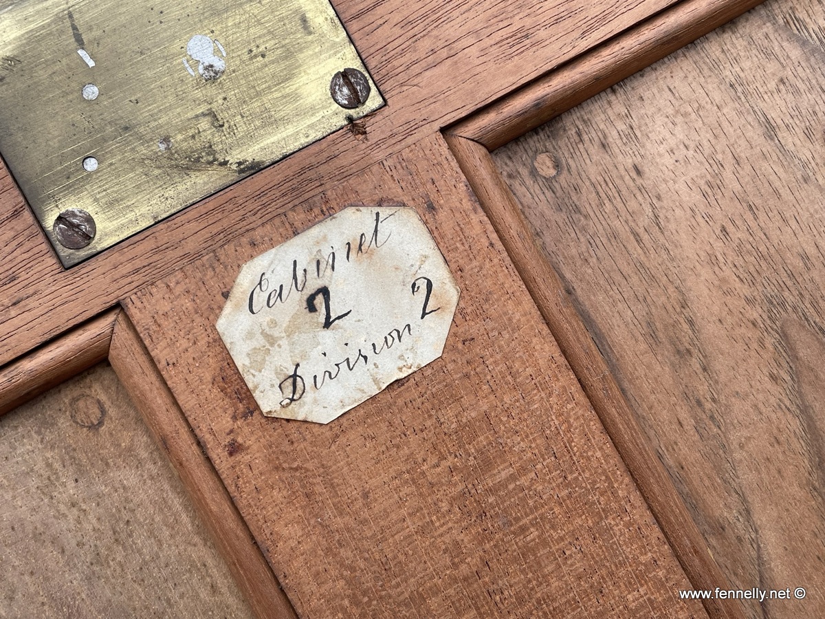 730 Rare Library Chart-Map Cabinet - Burl Walnut - English Circa 1870 - Image 7