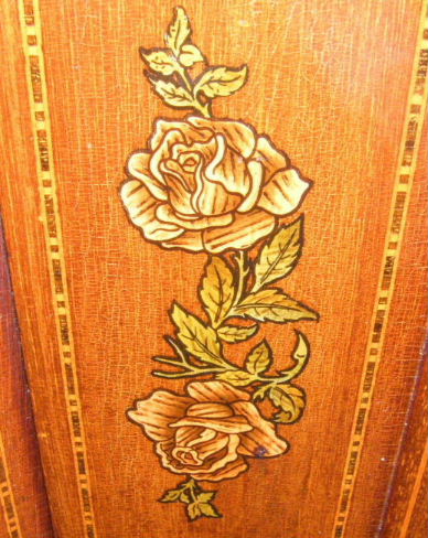 723 Edwardian Corner Mahogany Cabinet Circa 1900 - Image 3