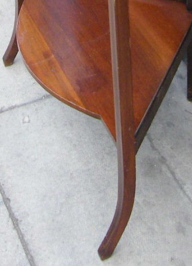 723 Edwardian Corner Mahogany Cabinet Circa 1900 - Image 7