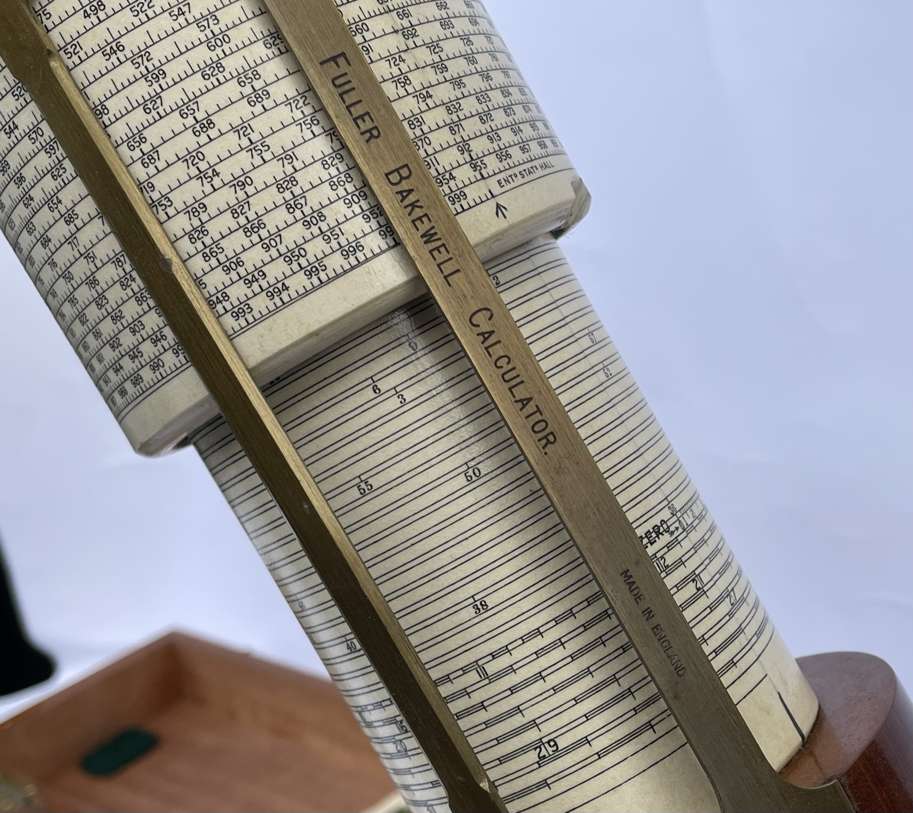 336 Sold Fullers Calculator in Original Box - 1931 - Bakelite - Image 6