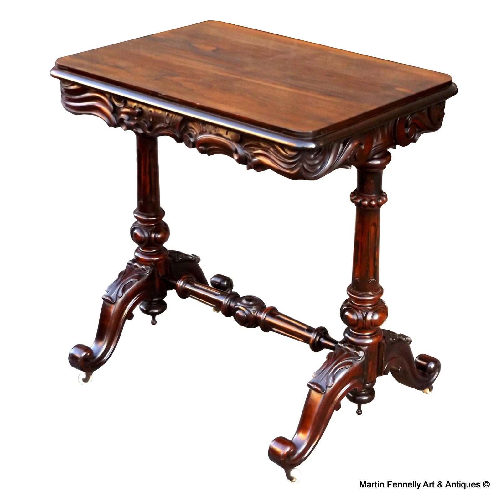 197 Sold Rosewood Side Table - Circa 1840 - English