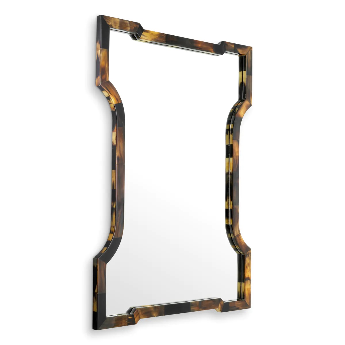 M188 The Scalamanca Mirror - Rare Frame in Buffalo Horn - Image 2