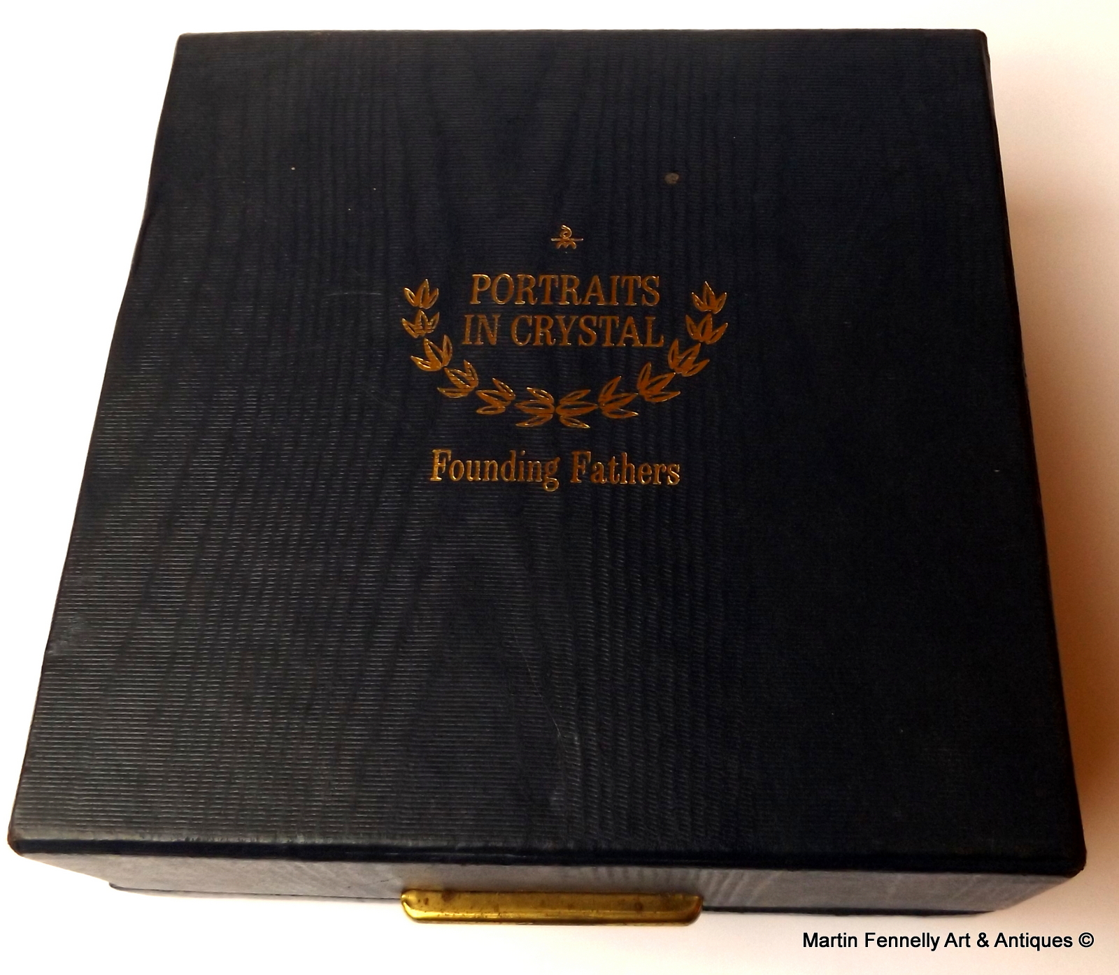 326 Cristal D'Albert Paperweight - 1975 - Founding Father - John Adams - Image 5