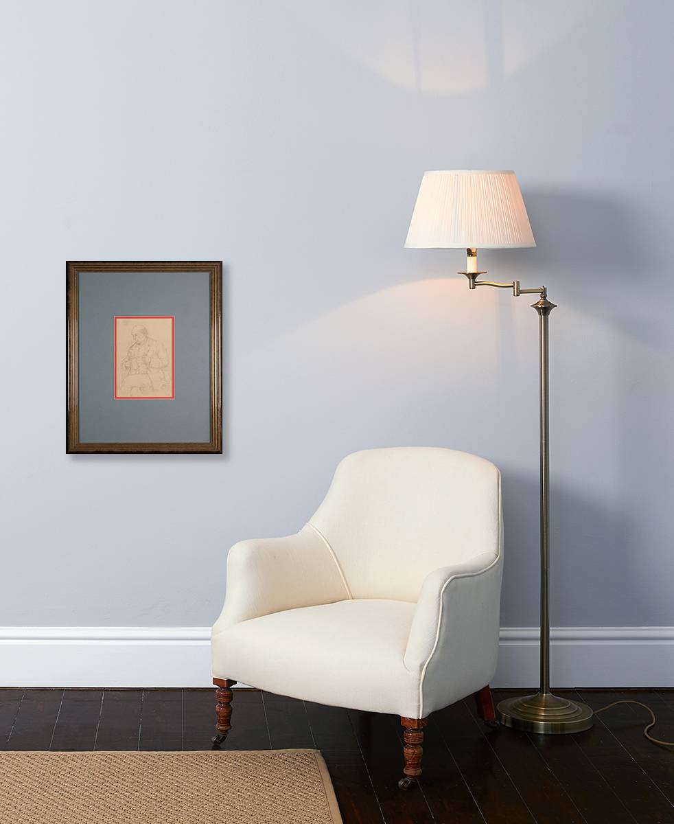 102 Portrait of a Gentleman, 1911 William Conor OBE RHA RUA ROI (1881-1968) - Image 4