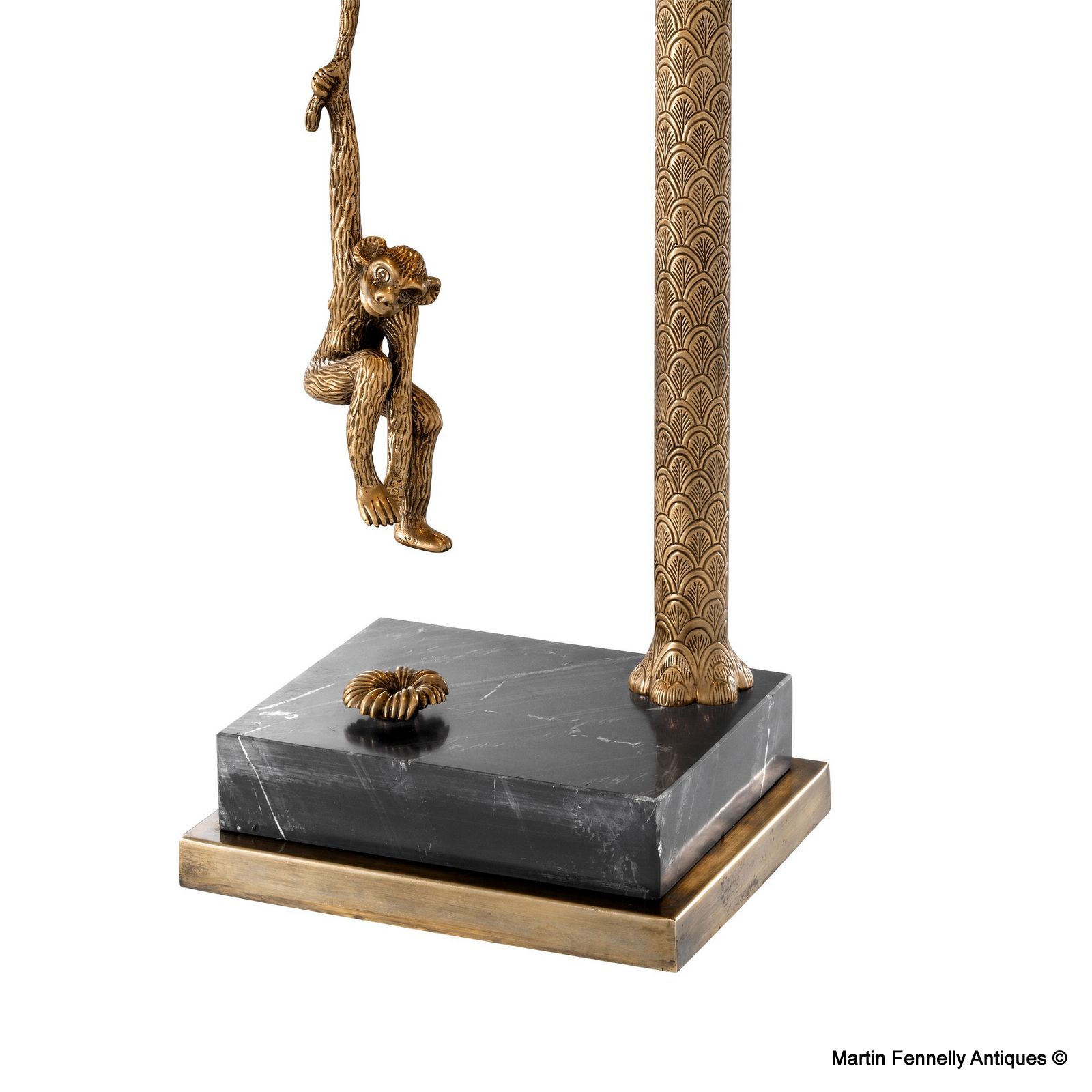 M117 The Jungle Table Lamp in The Maison Charles Style of The 1970'S - Image 4