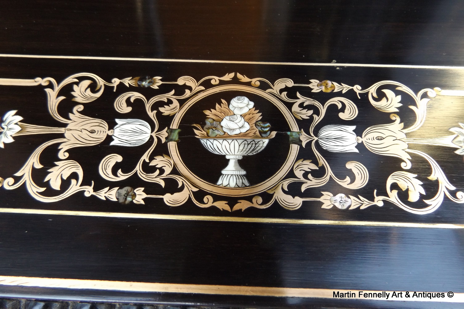 074 Sold French Scarf Box - Circa 1890 - Paris - Stunning Museum Quality Piece - Image 5