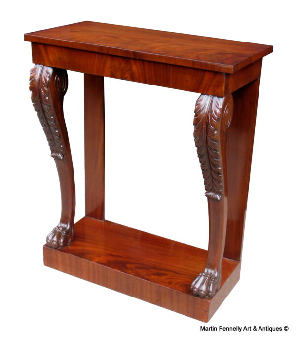 510 Sold Mahogany Console Table - Excellent Condition - Circa1840