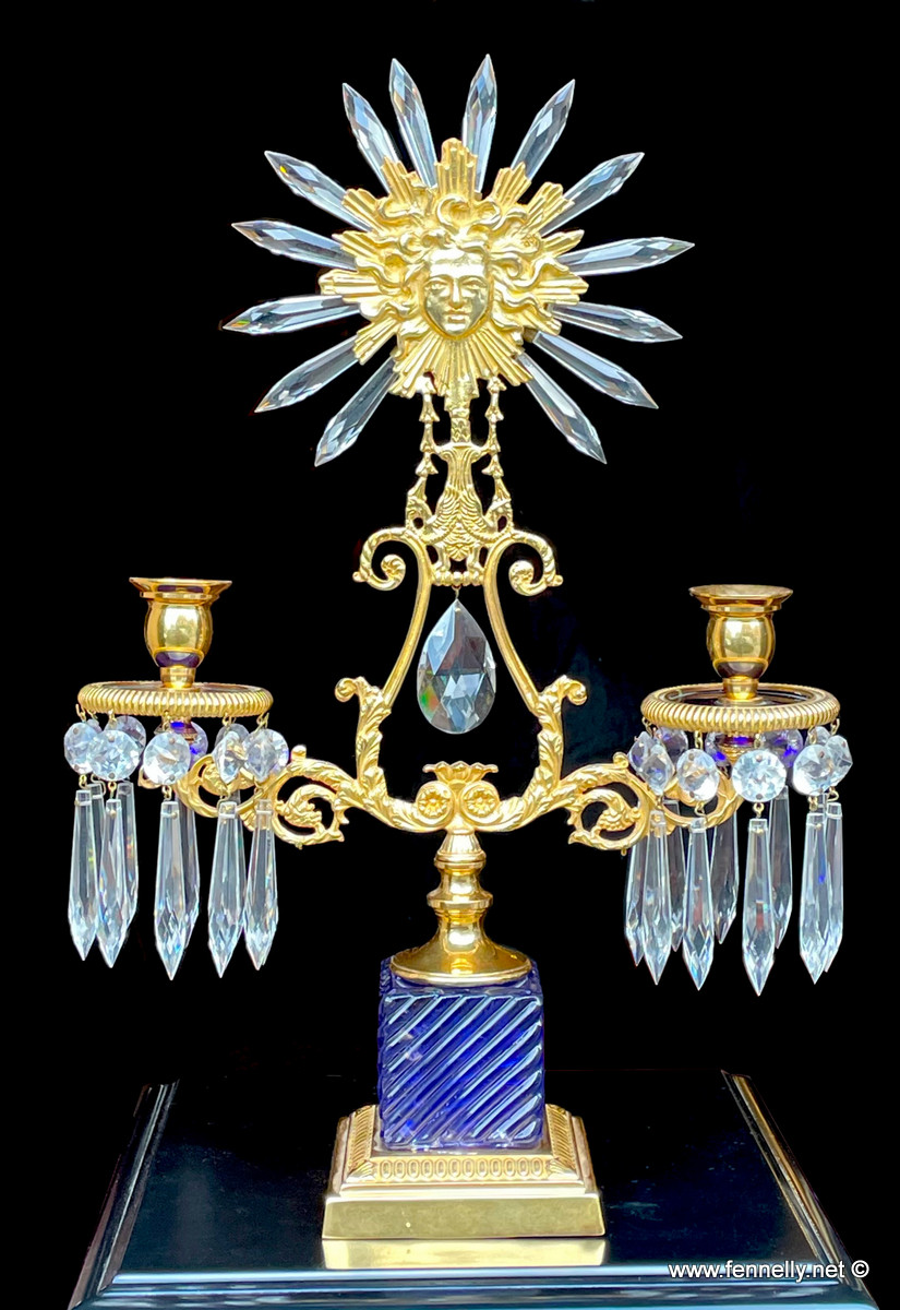 556 Museum Quality and Rare - Pair of French Candelabra - Louis XIV The Sun King - Image 2