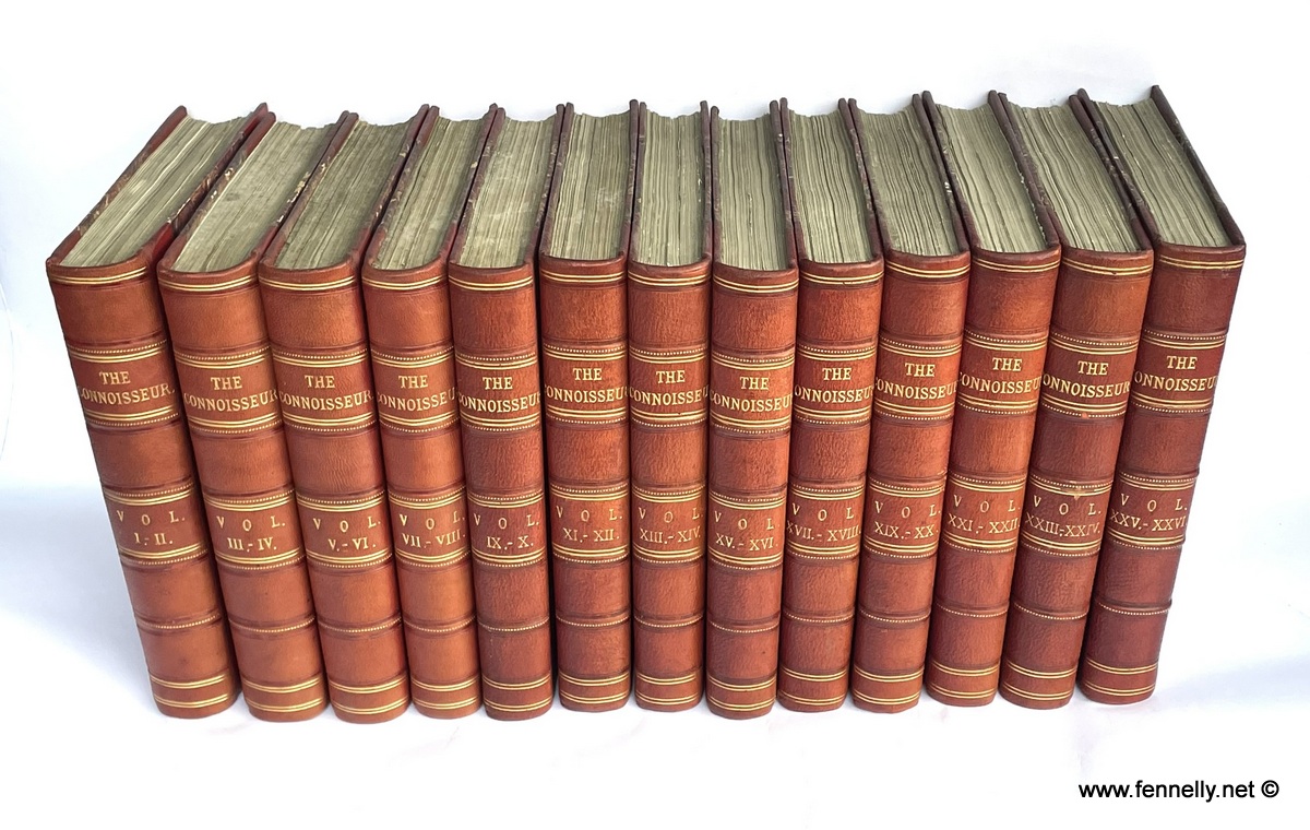 942 Sold Volume Set of The The Connoisseur Illustrated Magazine 1901-1910 - Image 2