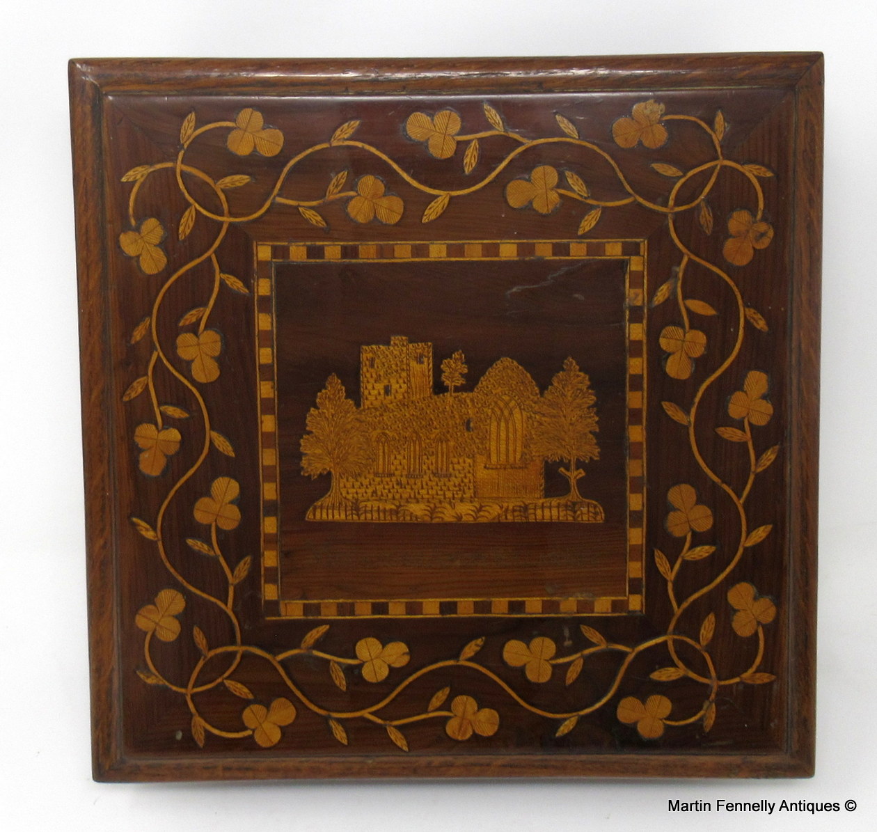 300 Sold Rare Irish Killarneyware Jewellery Casket Mid 19th Century - Image 5