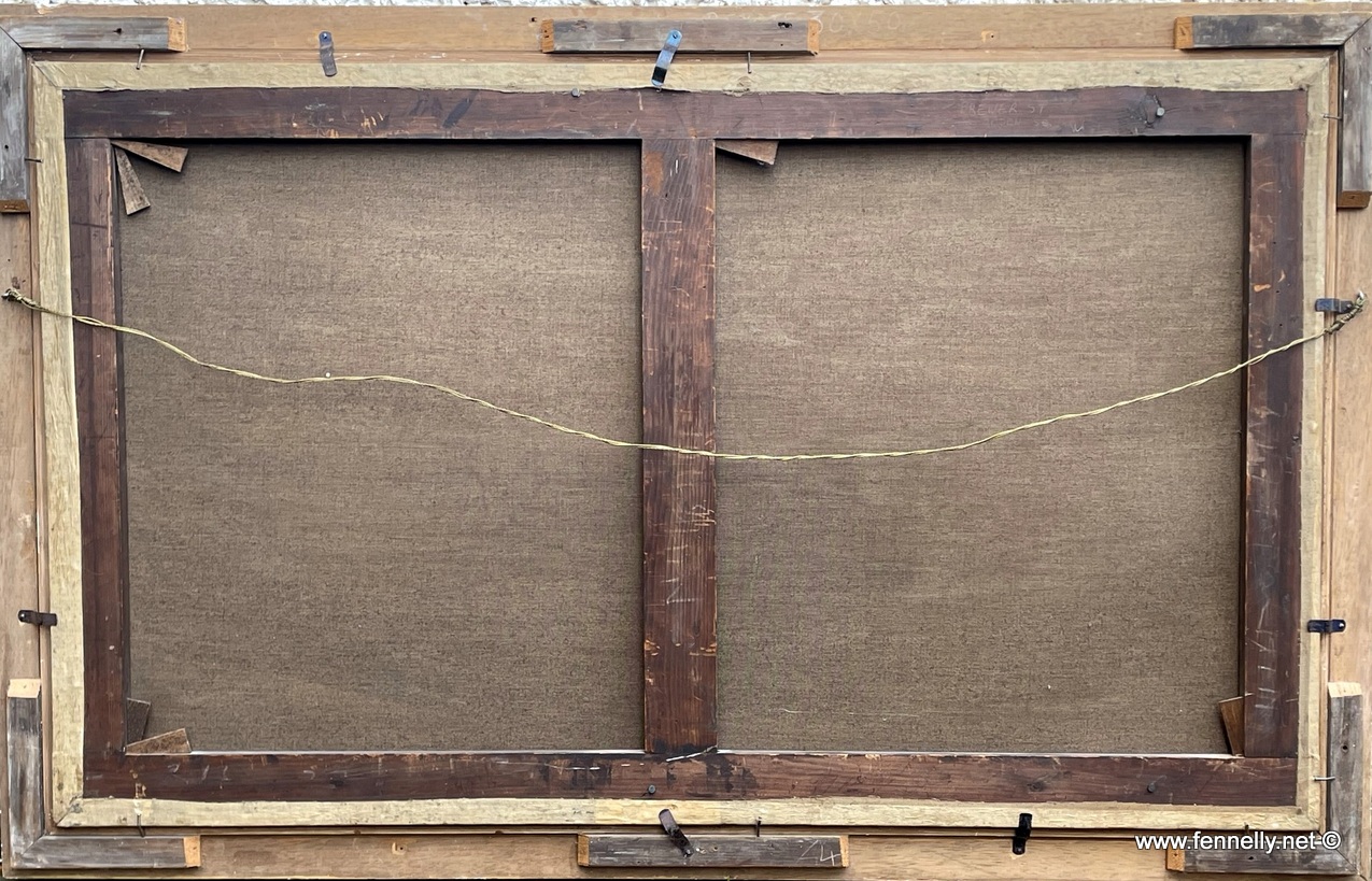 007 Sold On The Riverbank Wales - James E Grace - Oil on Canvas - Image 4