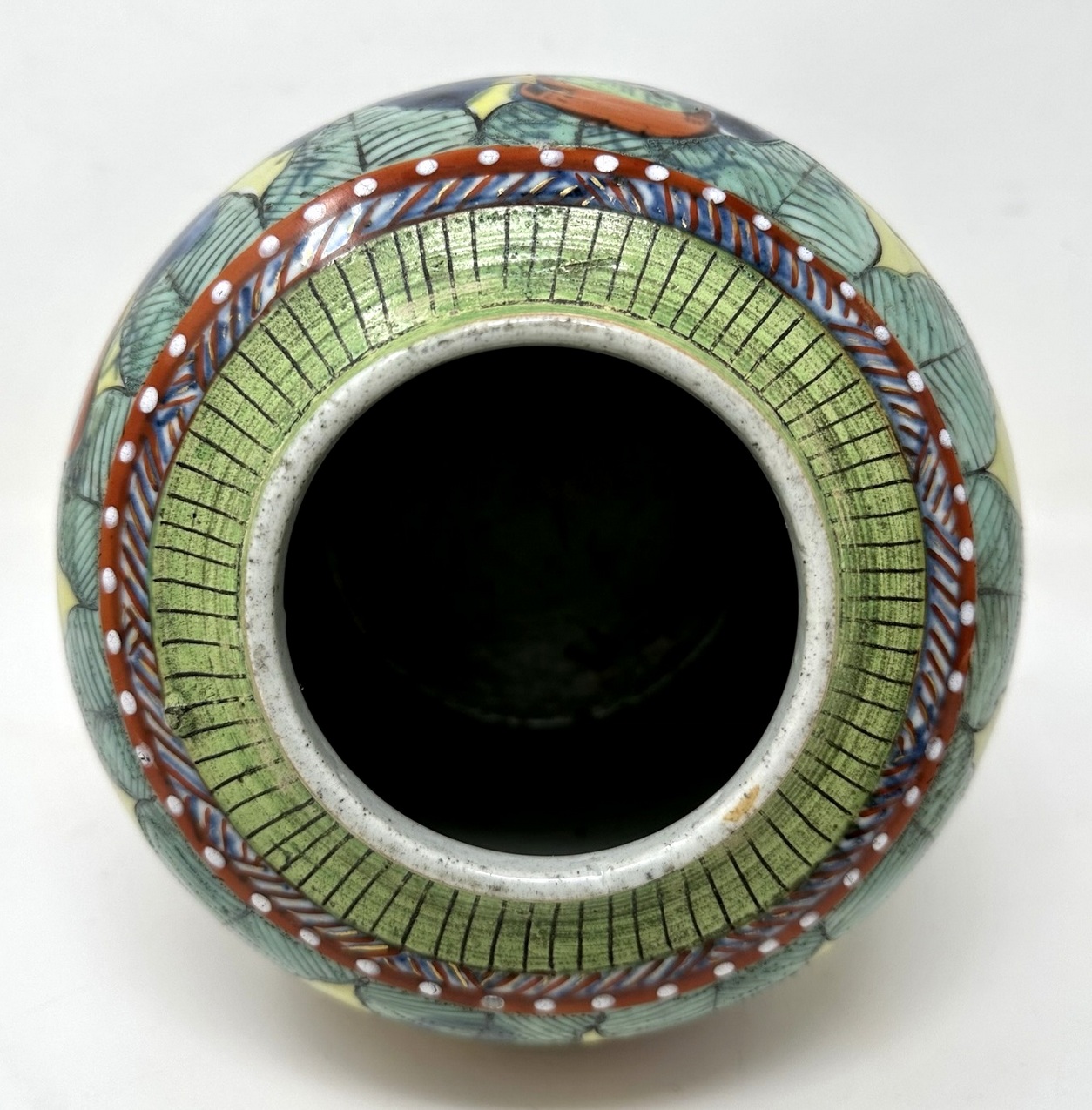 216 Sold Antique Asian Chinese Porcelain Export Ginger Jar Vase Important Royal Povenance - Image 3