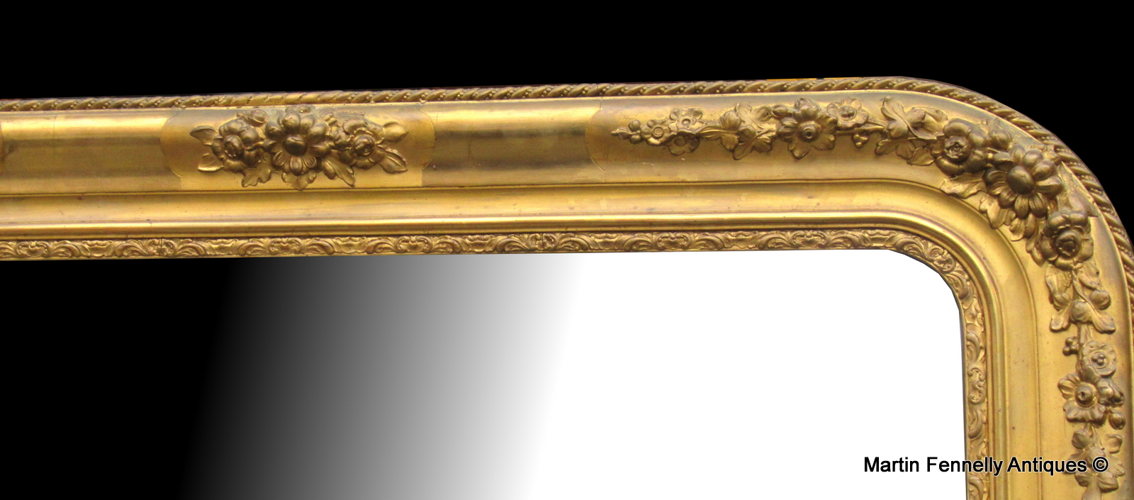 223 Beautiful Antique French Mirror Circa 1890 - Excellent Quality - Image 2