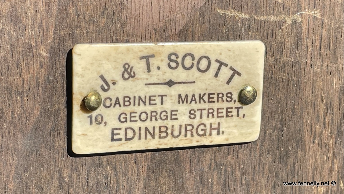 826 Pair Scottish Burl Walnut Chests - Circa 1850 - Image 3