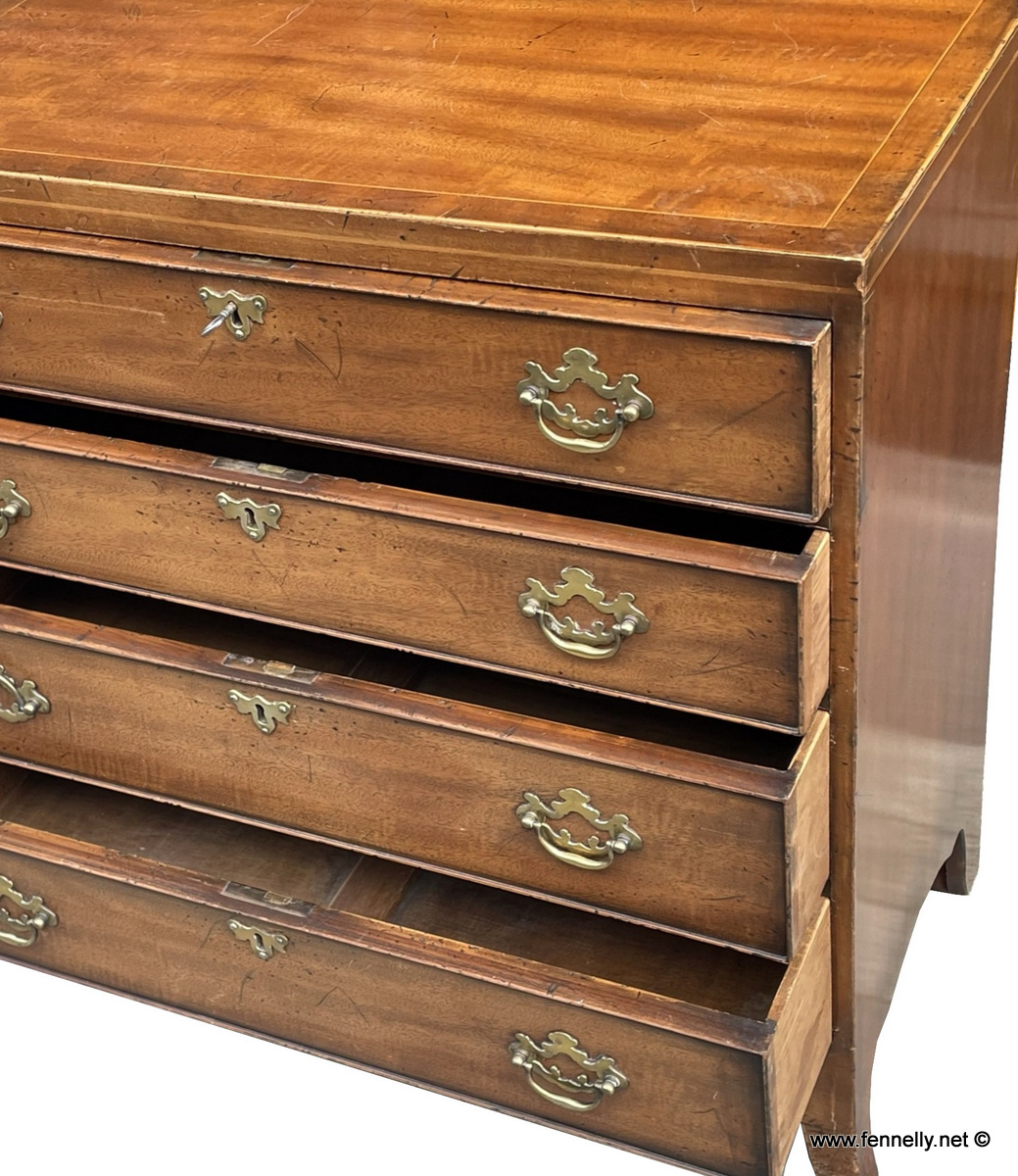 902 English Regency Chest of Drawers - Mahogany - English - Image 2