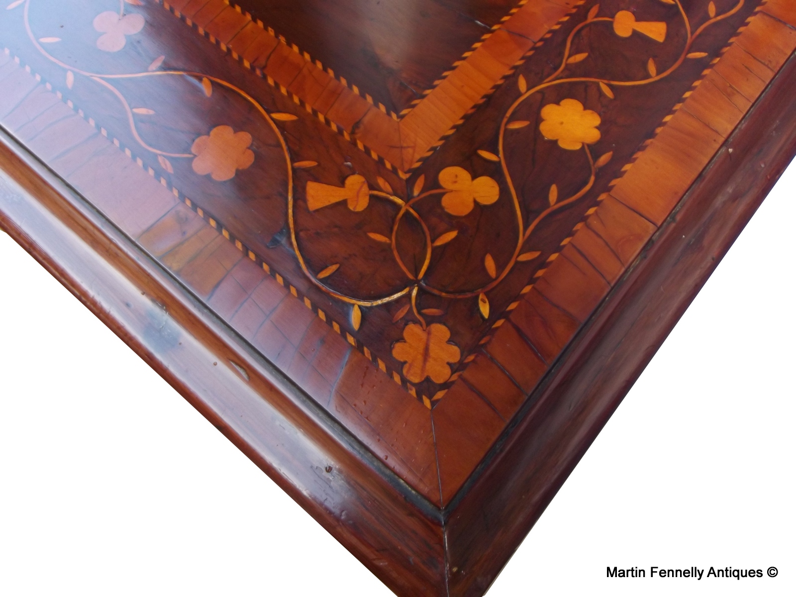 137 Sold Museum Quality Irish Killarney Antique Table Circa 1870 - Image 3