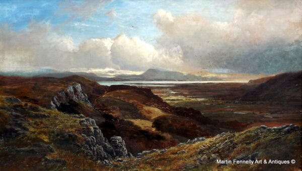 658 Sold Clarence Roe 1850-1909 - Oil on Canvas - 1885