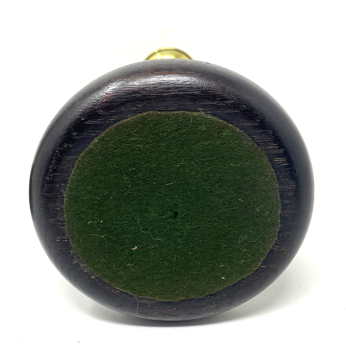 441 Sold Pair - Oak and Brass Candlesticks - Circa 1890 - Image 3