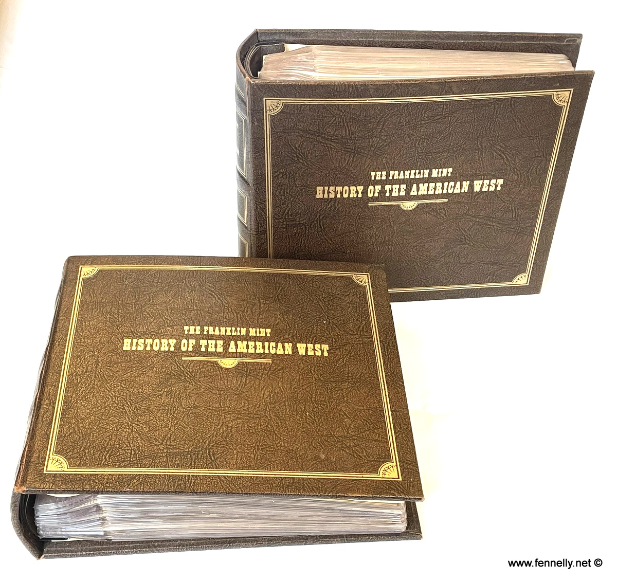 919 Sold 'History of the American West' Complete Franklin Coin Set