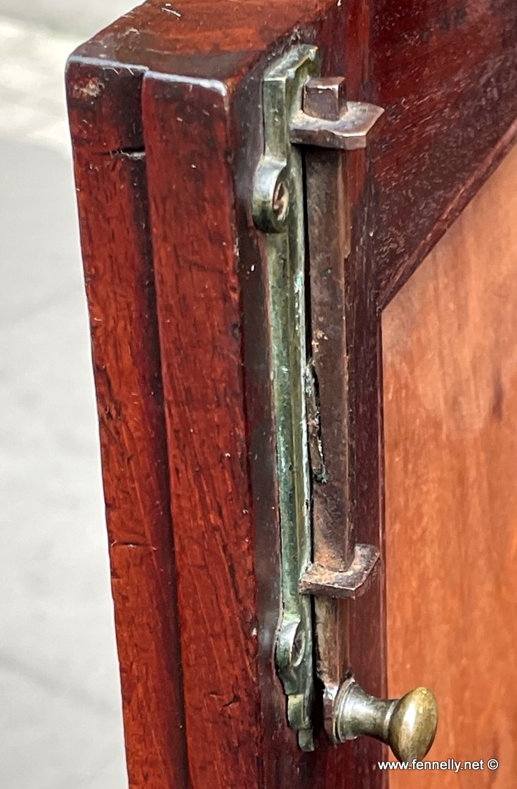 175 Sold Rare Irish Williams and Gibton - Twin Door Cabinet - Mahogany - Image 6