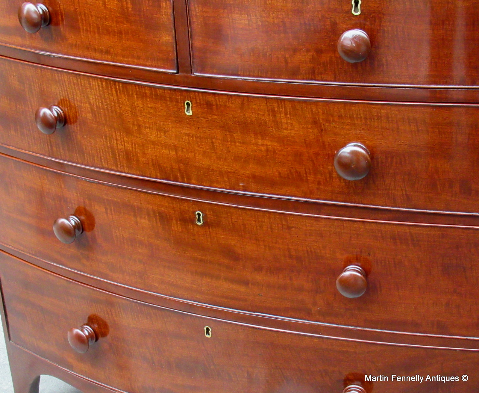 612 Sold Regency Chest of Drawers - Circa 1810 - Mahogany - Image 2