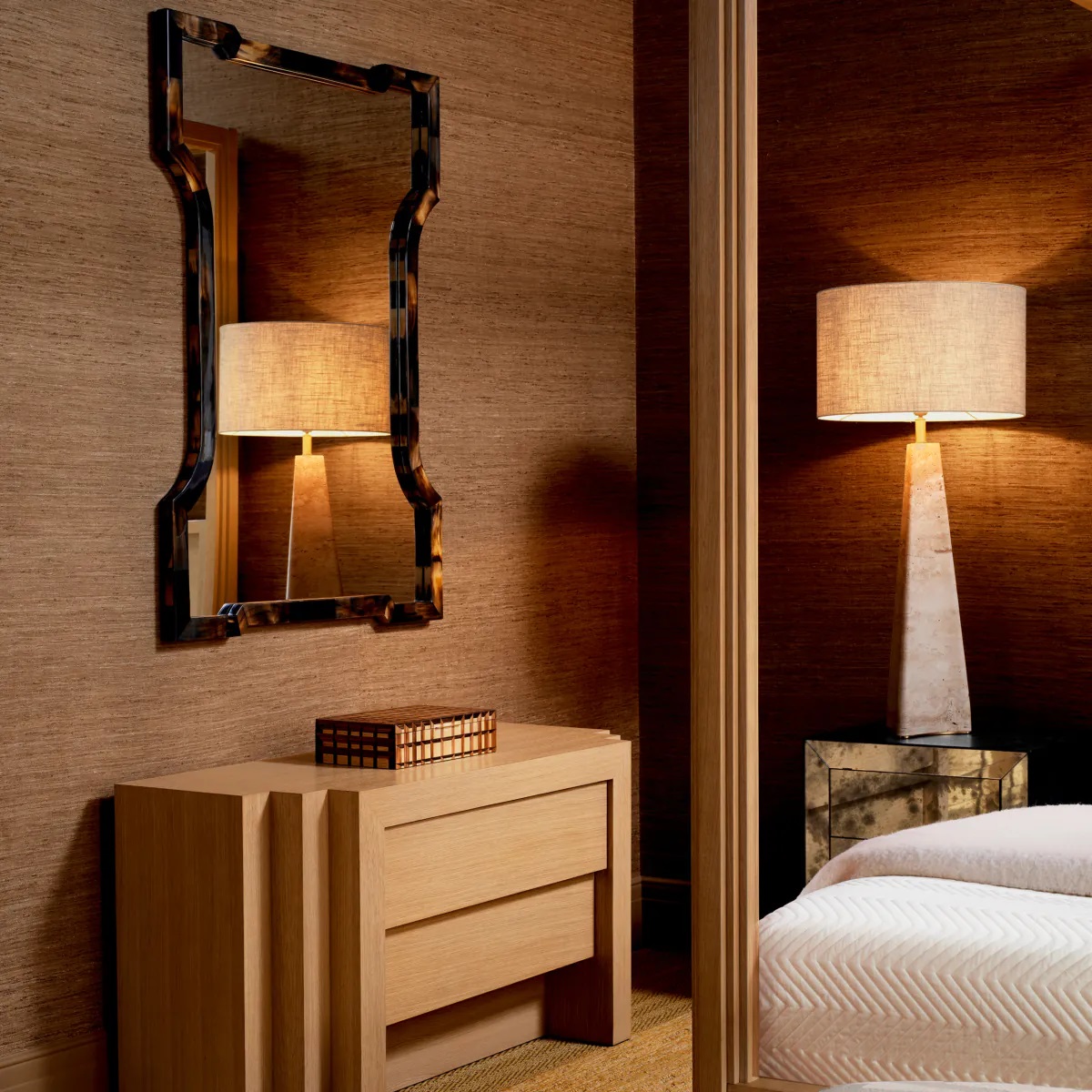 M188 The Scalamanca Mirror - Rare Frame in Buffalo Horn - Image 4