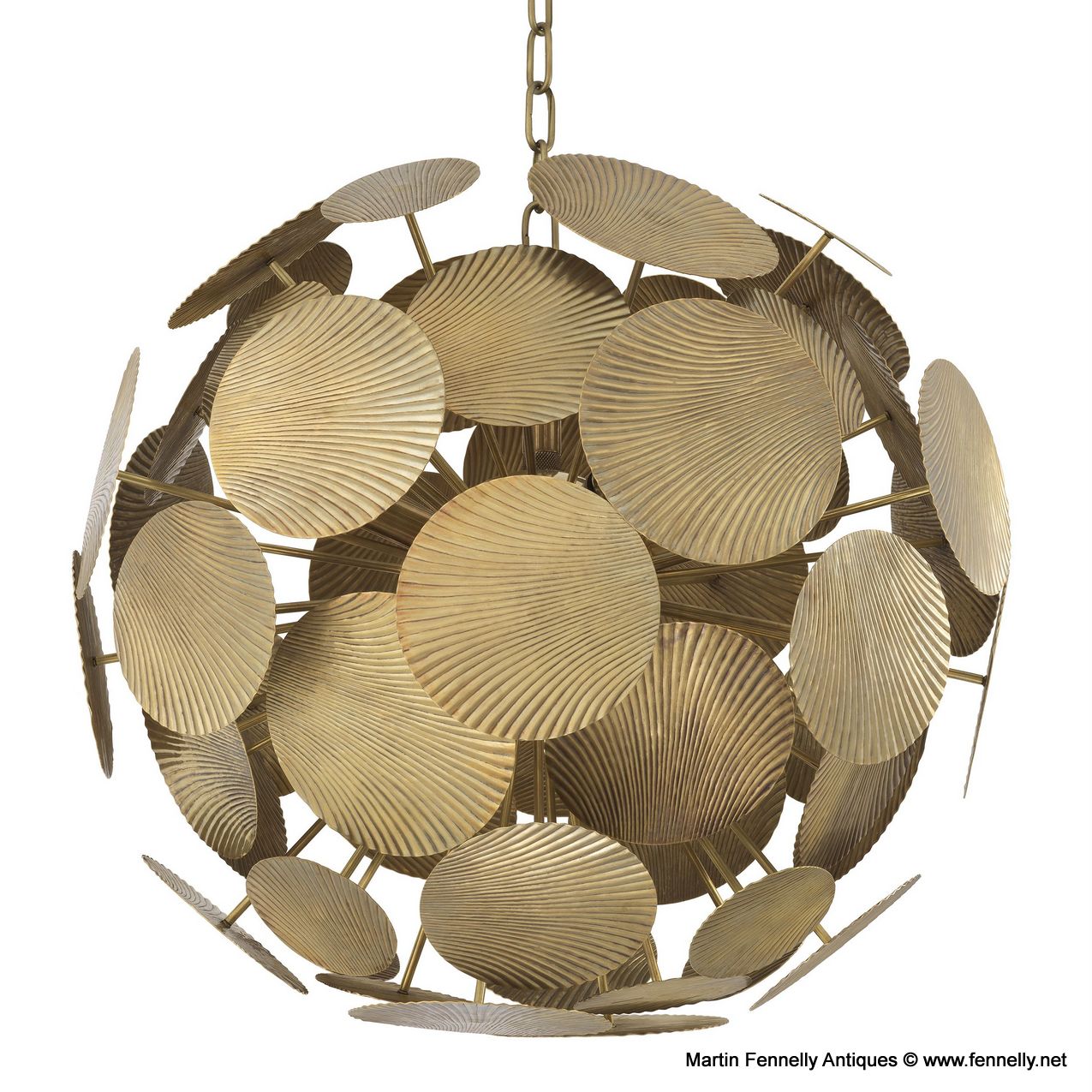 M145 Sold Chandelier Duvall by Eichholtz - Dynamic Modern Lighting at Martin Fennelly - Image 2