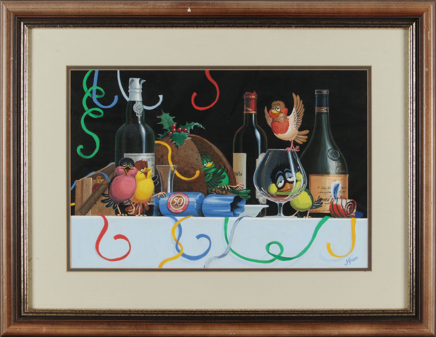 M143 Julian Friers RUA, 'Wildfowl Party' Pair - Image 2