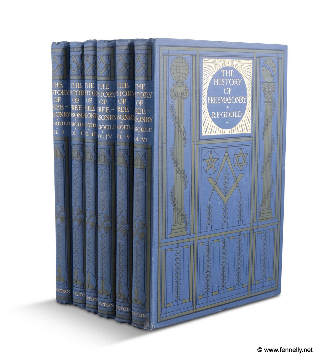 449 History of Freemasonary - Robert Gould - 6 Volumns