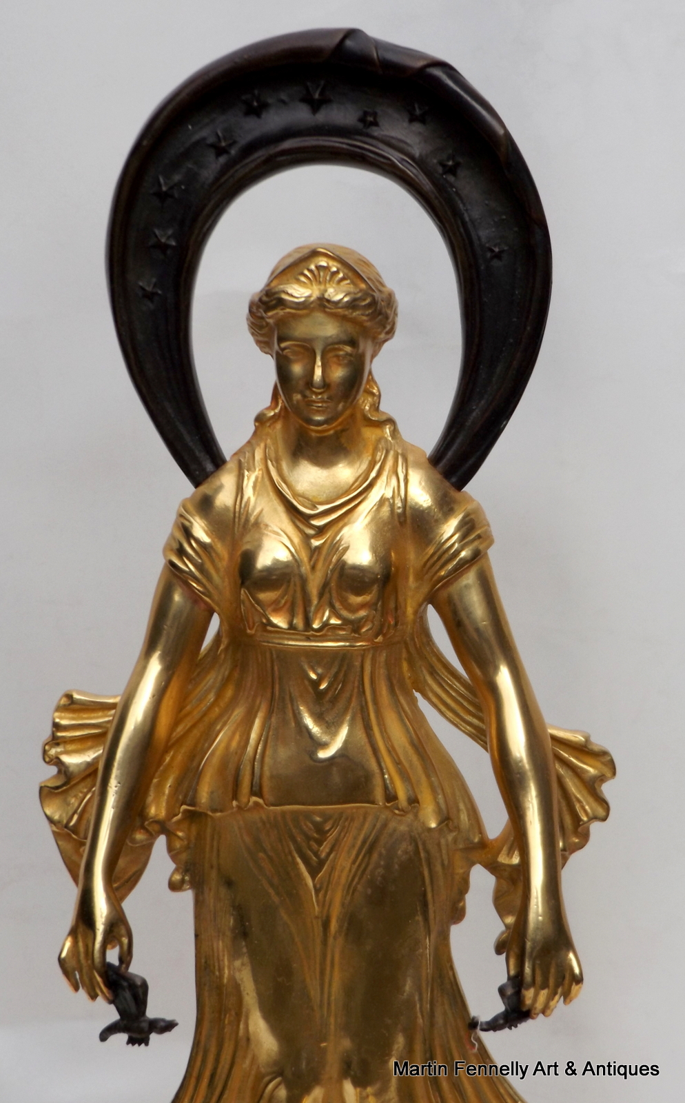 076 Sold Huge Pair French Bronze and Ormolu Wall Sconces - Circa 1890 - Image 6