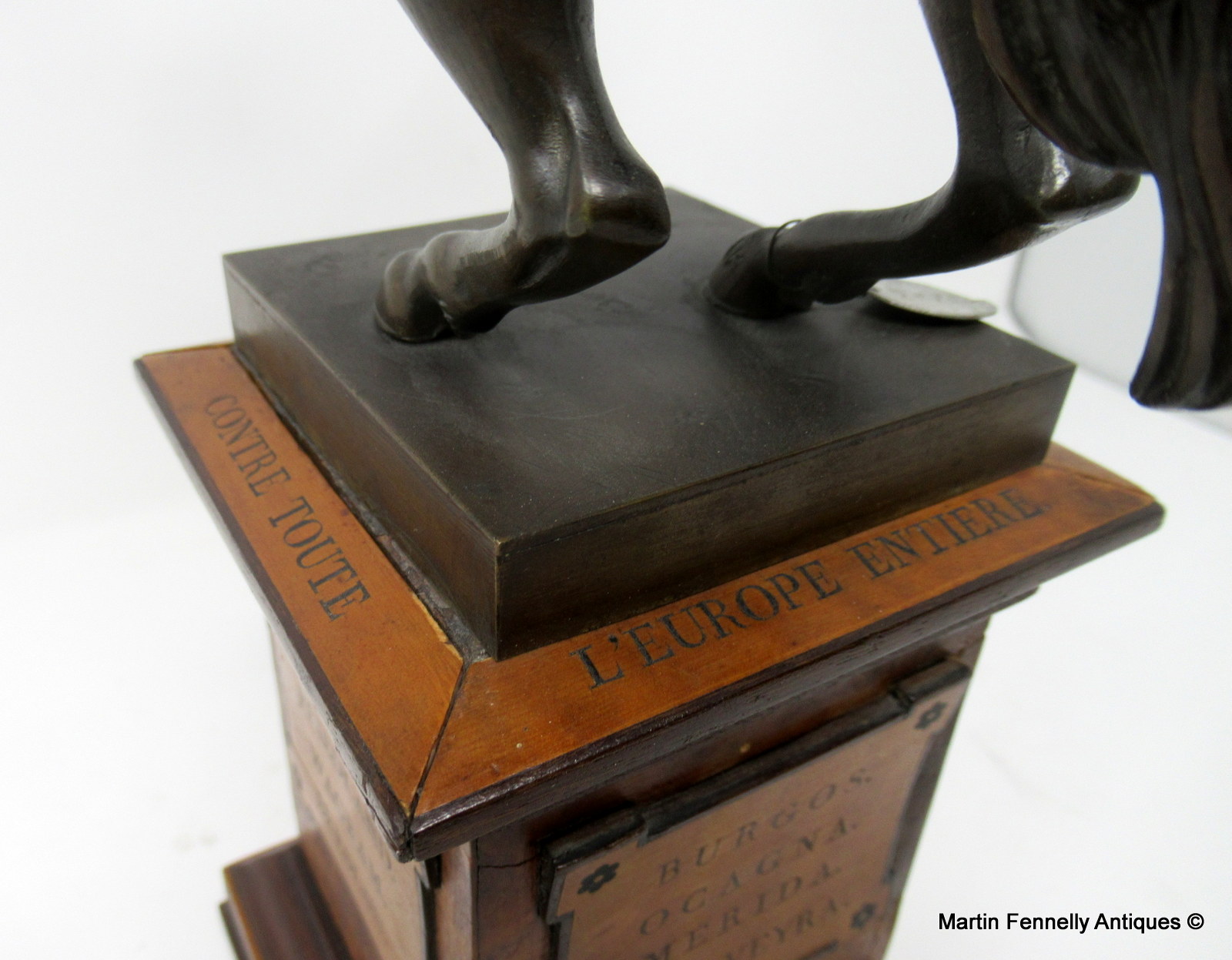 888 Sold Very Rare - Bronze - Napoleon by Canova Circa 1850 - Image 7