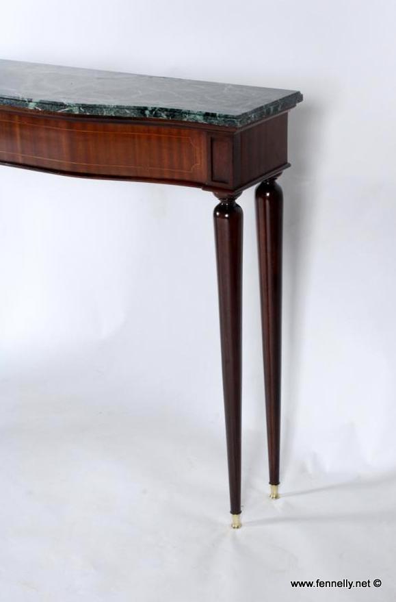 878 Stunning Mid Century Large Console Table - Italian Circa 1950 - Image 4