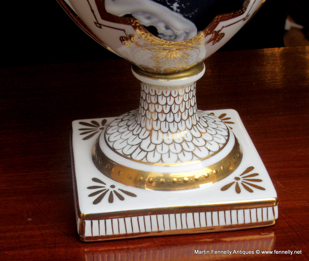 907 Sold Pair Pâte-sur-Pâte Lidded French Urns - Image 3