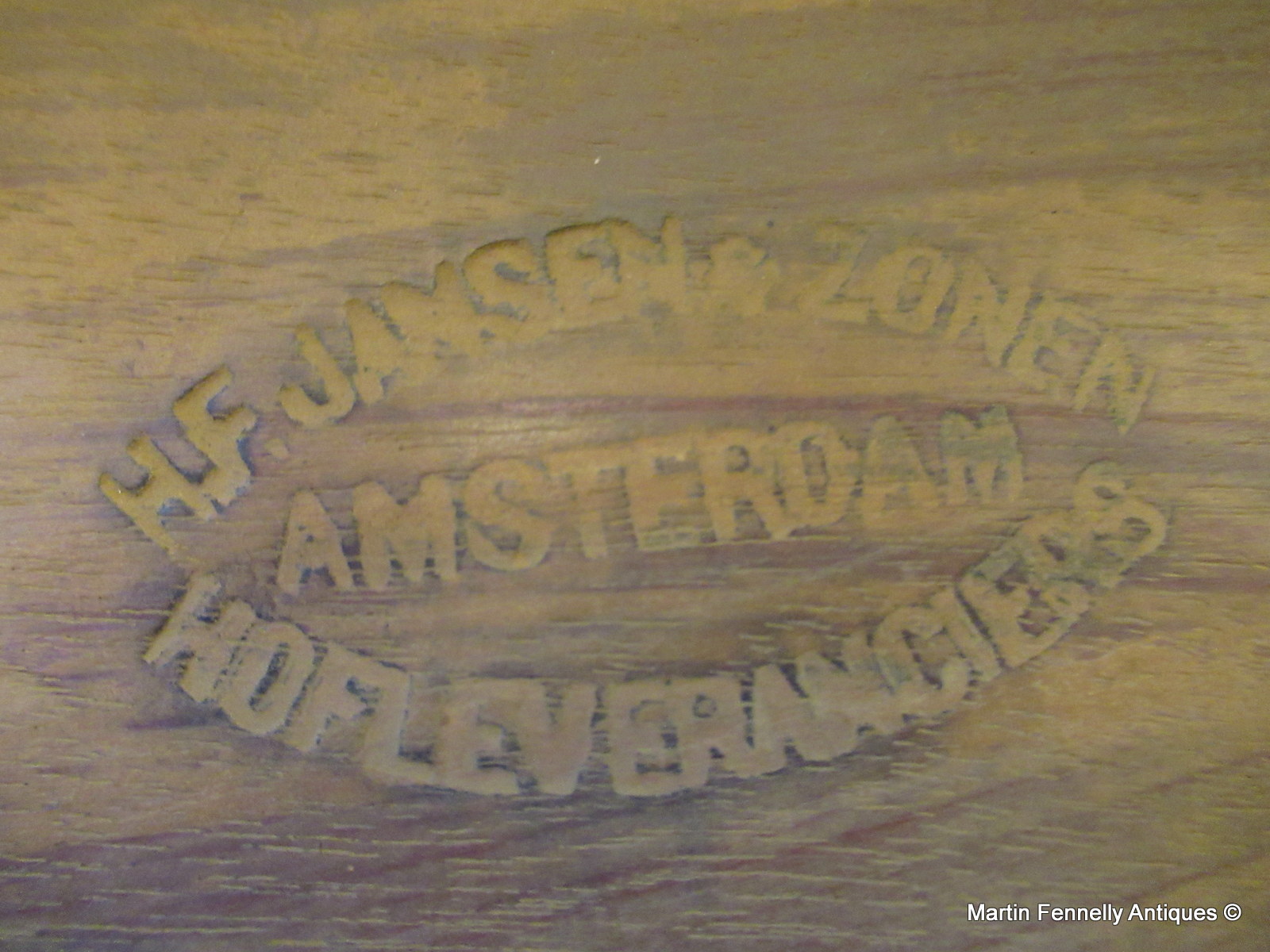 232 Sold Pair of Mahogany H.F. Jansen and Zonen, Amsterdam Pedestals - Superb - Image 6