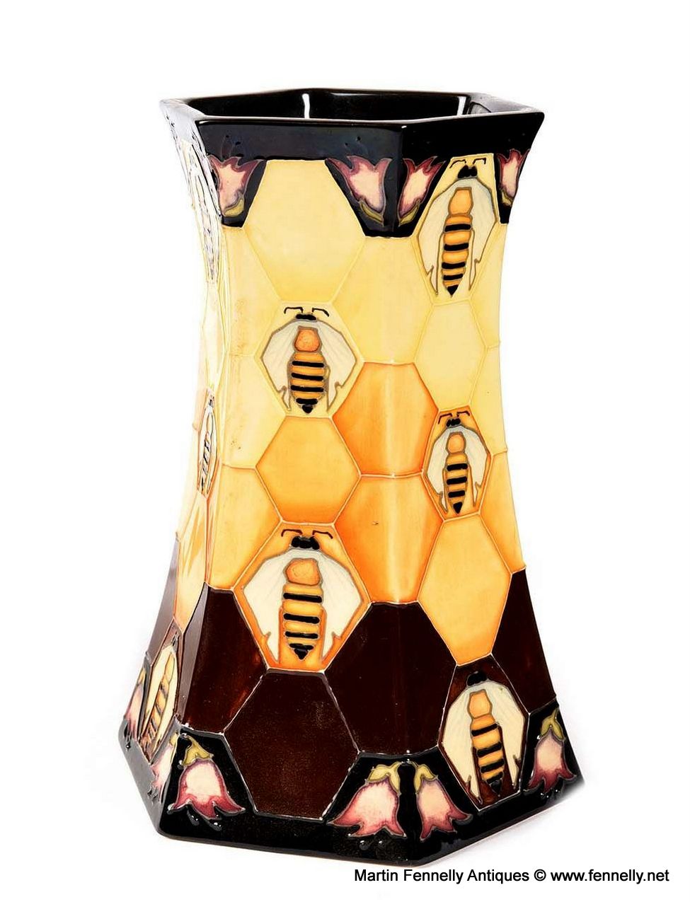676 Sold Rare Moorcroft Vase - Emma Bossons - Honeycells