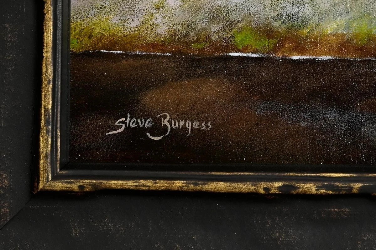 656 The Three Amigos - Oil on Board - Steve Burgess Born 1960 - Image 4