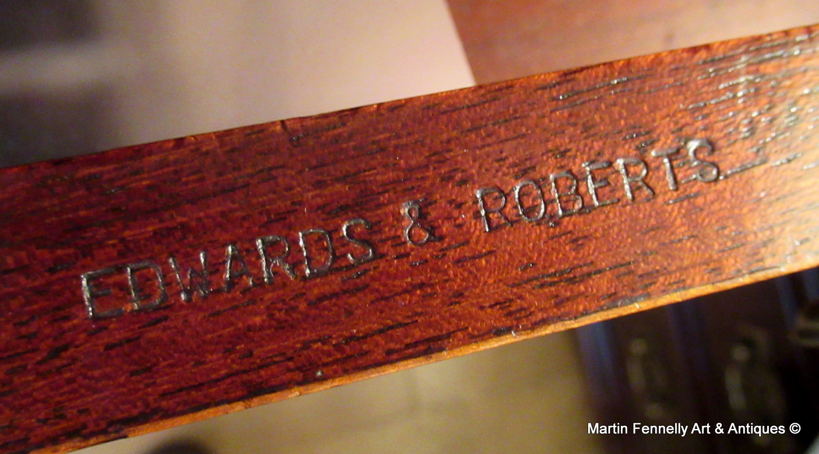 875 Sold Edwardian Display Cabinet - Edwards and Roberts - Circa 1900 - Image 4