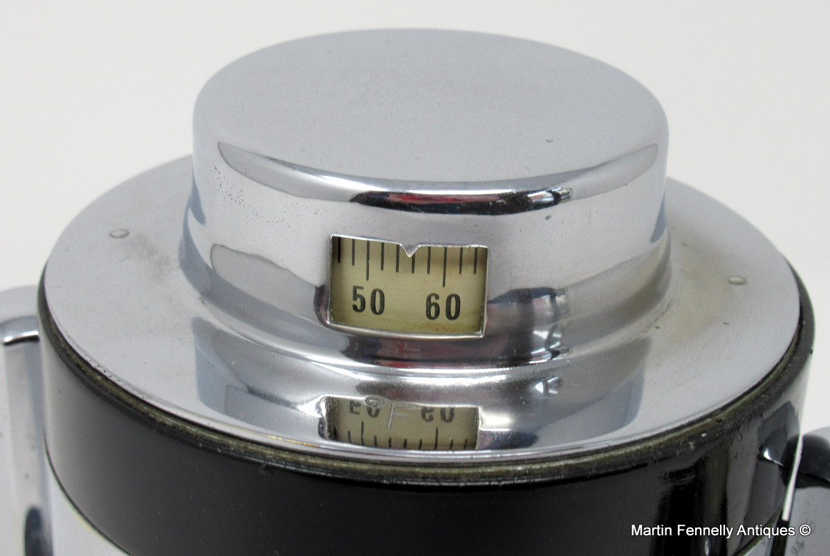 248 Sold Rare Art Deco Barometer-Desk Set Circa 1948 - Field Aircraft Instuments Ltd - Image 5