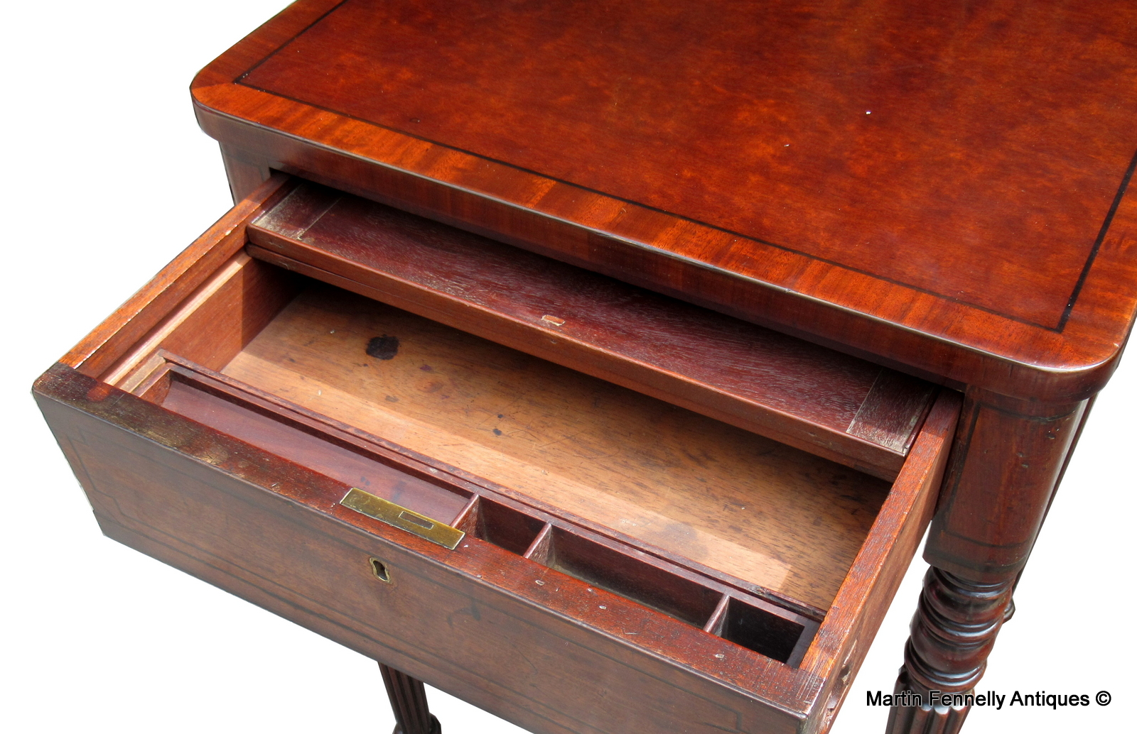 310 Sold Gillows of Lancaster Plum Pudding Mahogany Table Circa 1820 - Image 2