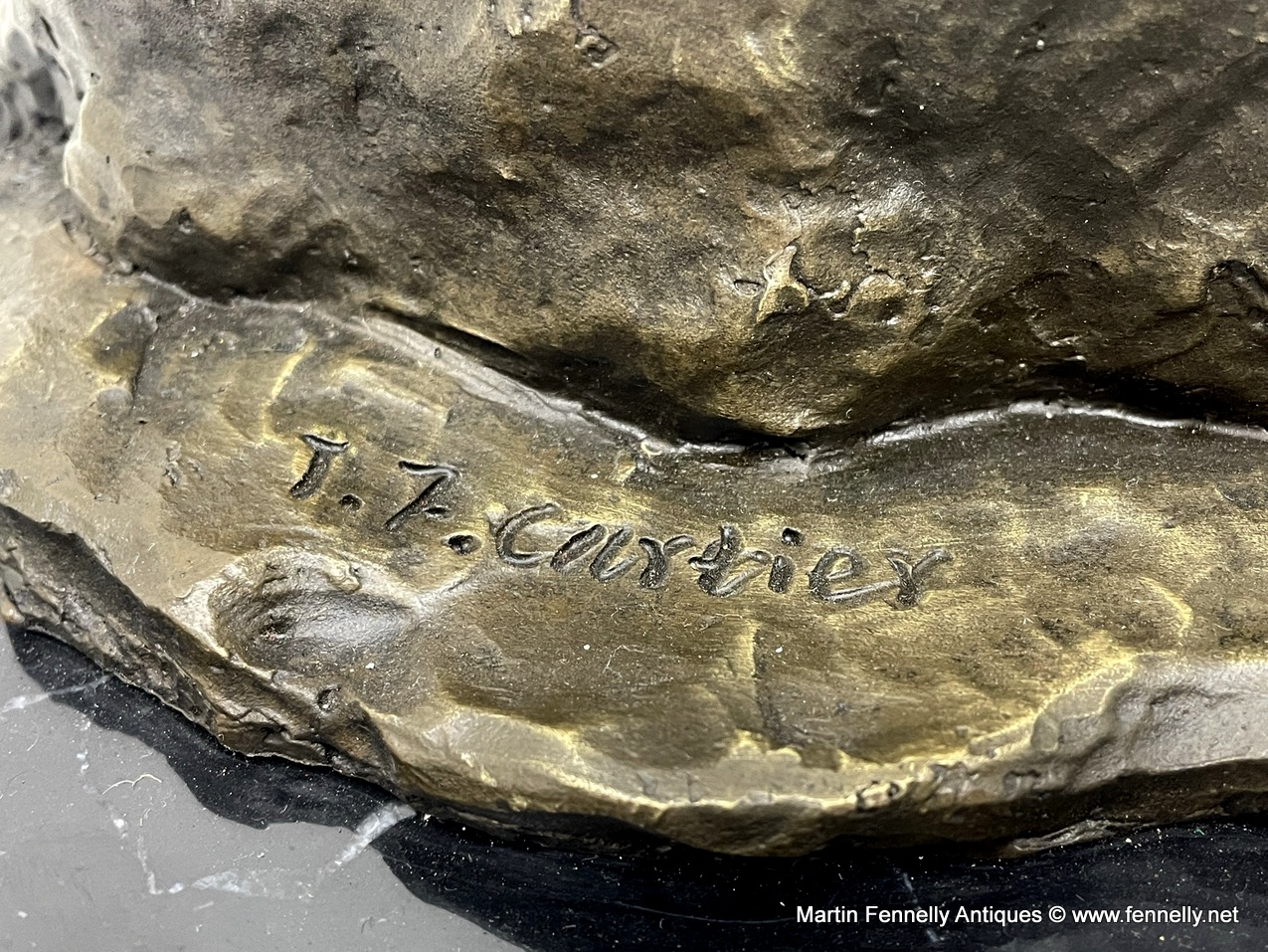029 Sold Superb Bronze Red Deer Stag - Thomas Cartier - Marble Base - Image 6