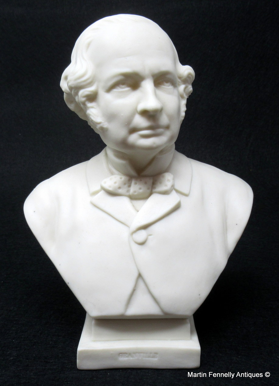 561 Sold Parian Bust Earl Granville and Mozart possibly Copeland 19thCt - Image 2