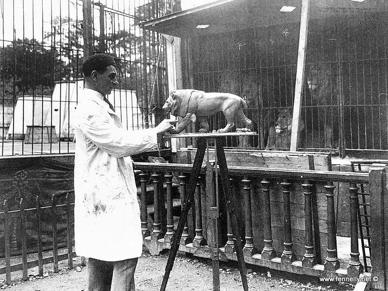 535 Max Le Verrier Bronze - Walking Lion - Art Deco - French - Image 8