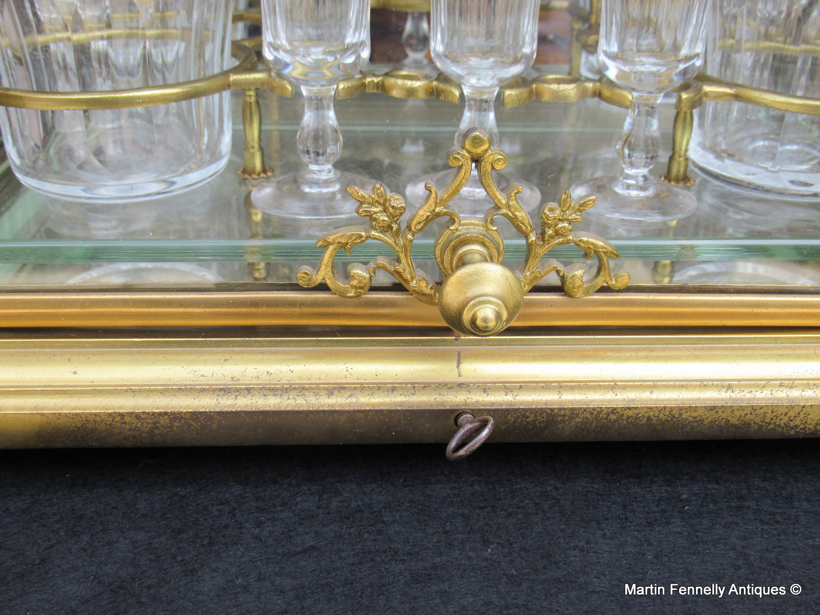 926 French Tantalus - Cave à Liqueur - Circa 1890 - Image 5