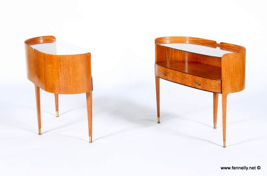 932 Sold Stunning Pair of Paola Buffa Night Stands - Circa 1945 - Italian - Image 4