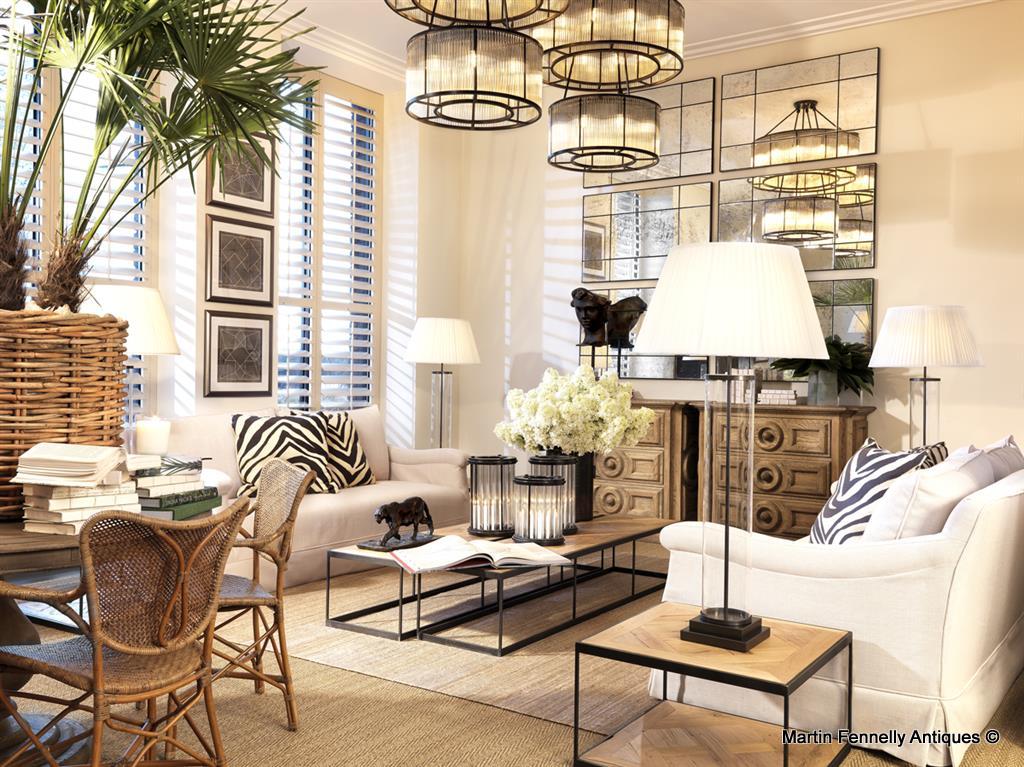 M013 Sold Modern Lines meet an Antique Finish - Mid Century Design - Image 3