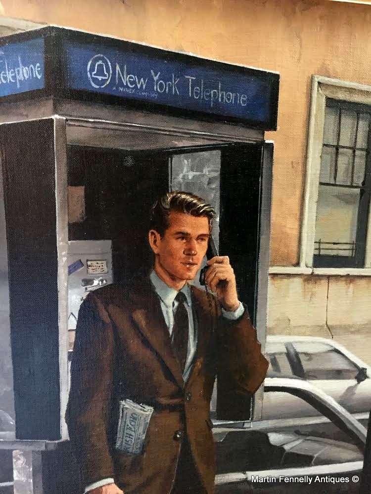 590 Sold Ted Jones - Oil on Canvas - The Call Home - Circa 1992 - Image 2