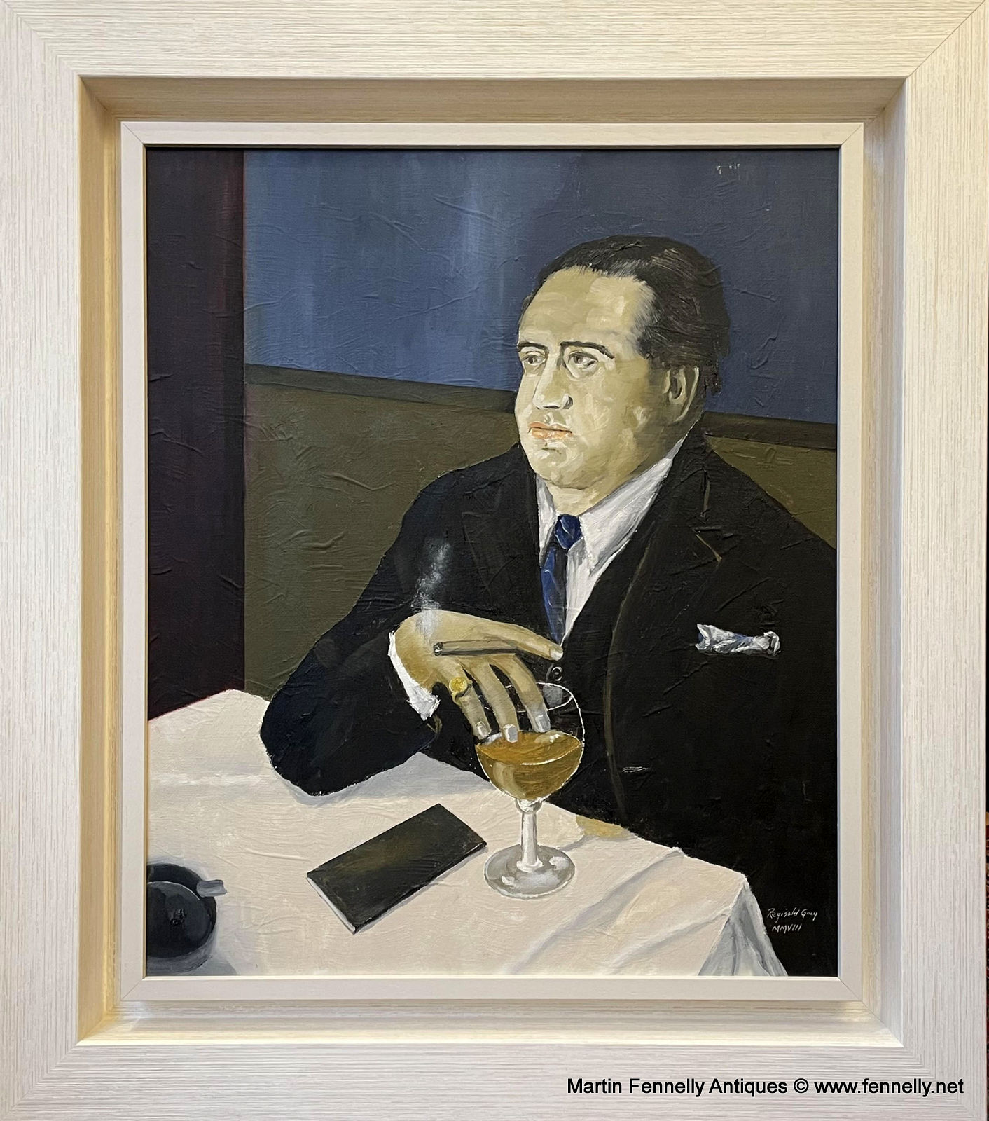 675 Sold Reginald Gray (1930-2013) - Fatcat Banker 2008