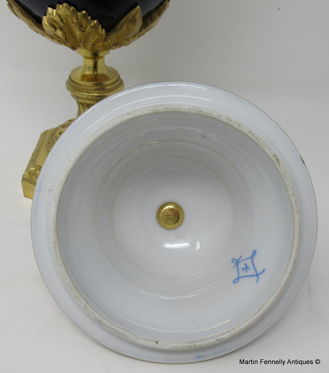 048 Sold French Sevres Porcelain Ormolu Mounted Urn Exceptional Quality 19thCt - Image 4