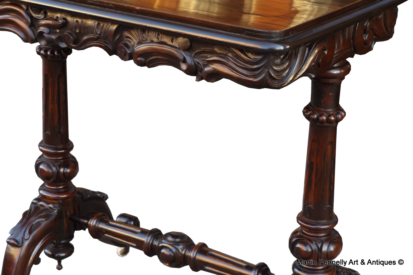 197 Sold Rosewood Side Table - Circa 1840 - English - Image 2