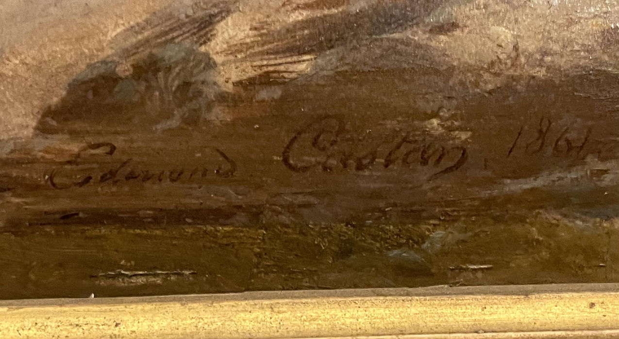 413 Sold Pierre Jean Edmond Castan (French, 1817-1892) Oil on Board - Image 5